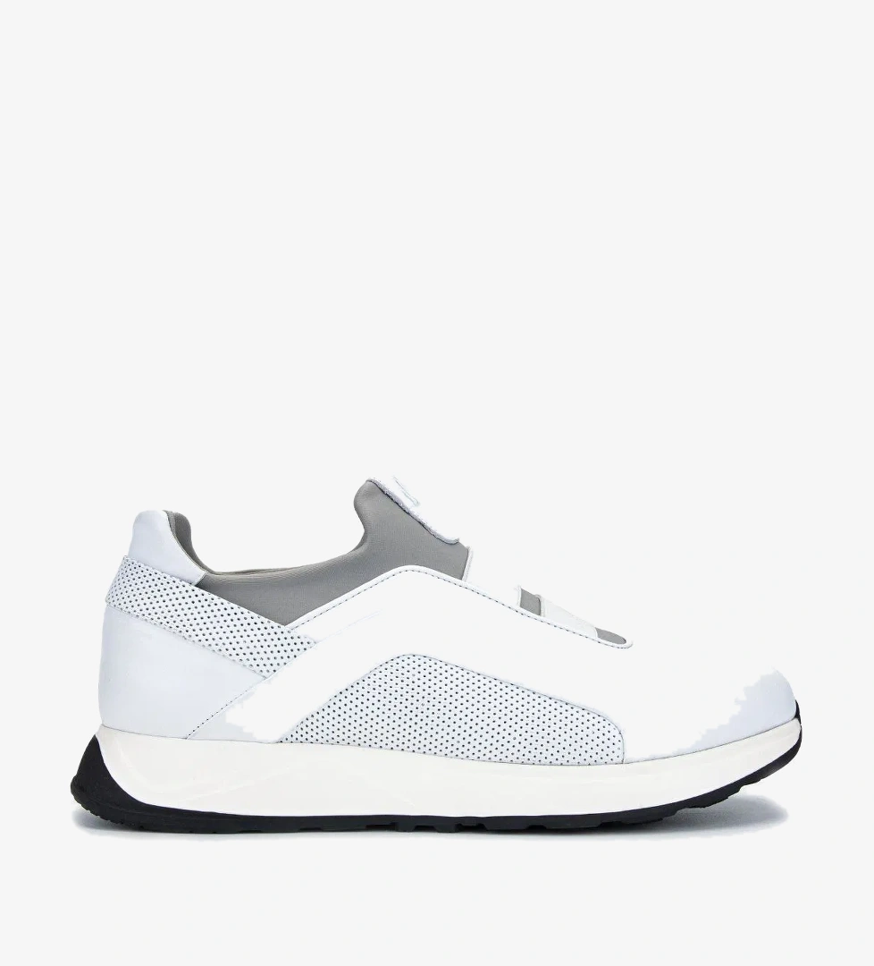 Valmenti Valmenti Erkek Hakiki Deri Beyaz Sneakers &amp; Spor Ayakkabı model görseli