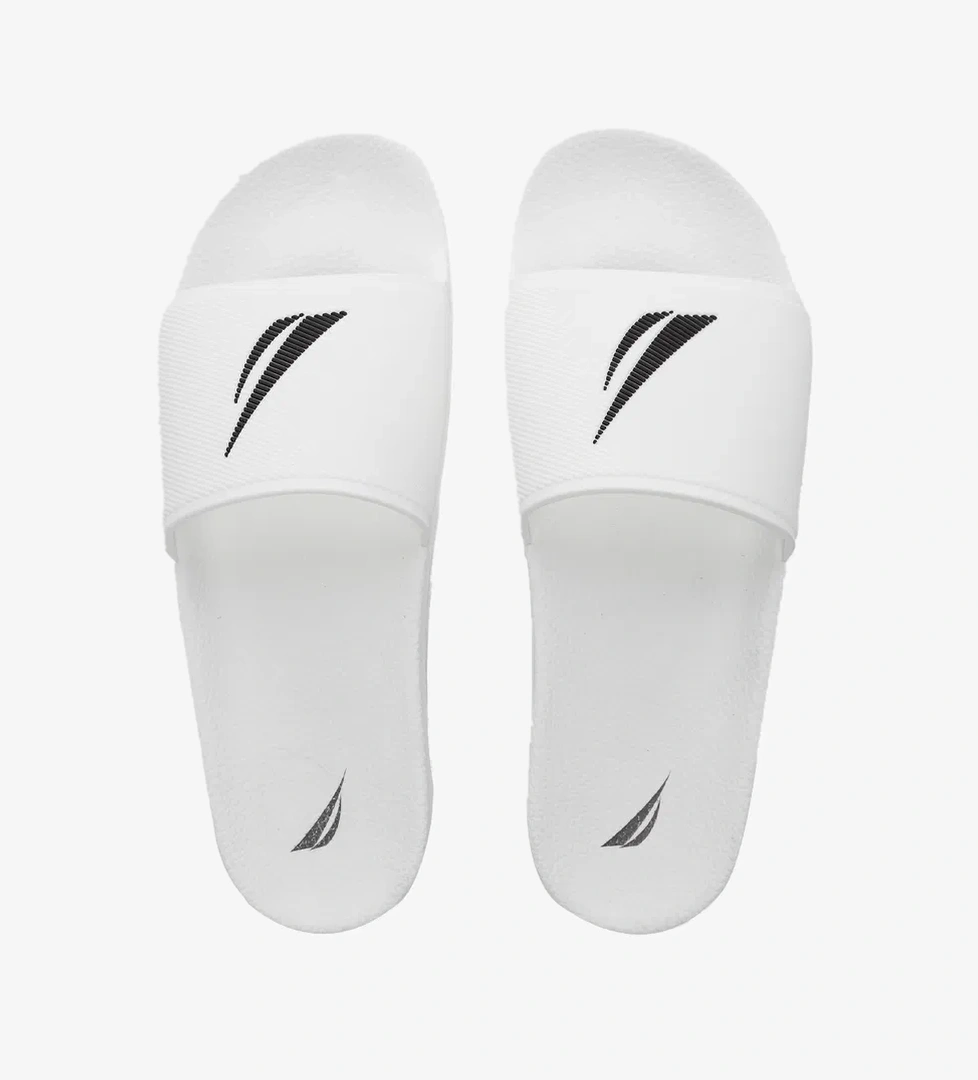 Nautica Erkek Beyaz Terlik - Görsel 1