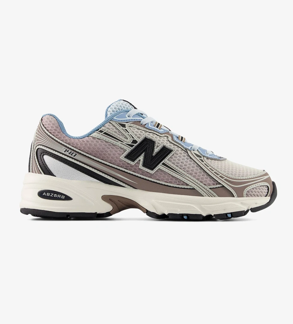 New Balance 740 Kadın Gri Spor Ayakkabı - Görsel 1