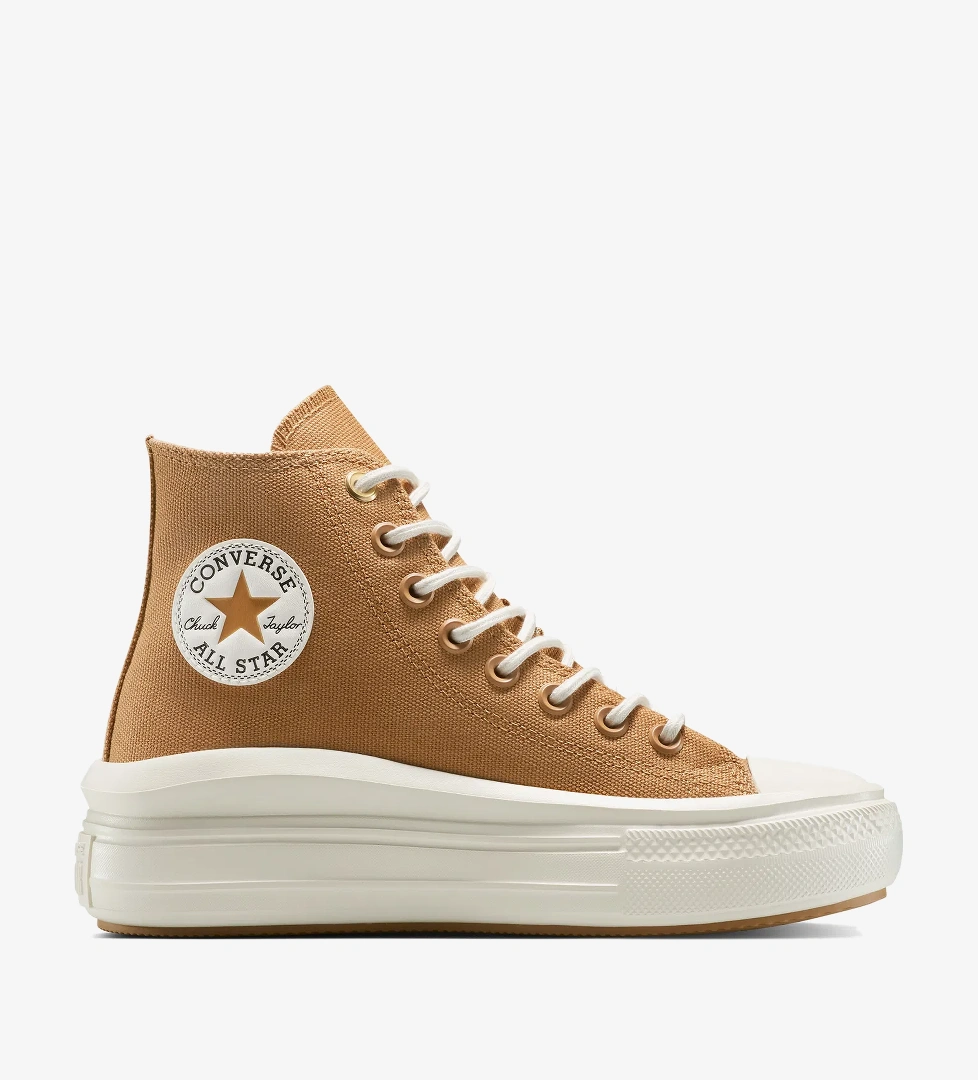 Converse Chuck Taylor All Star Move Platform Unisex Kahverengi Sneaker