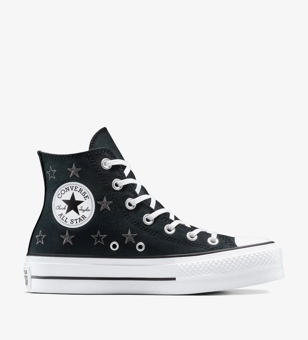 Converse Chuck Taylor All Star Lift Platform Kadın Siyah Sneaker