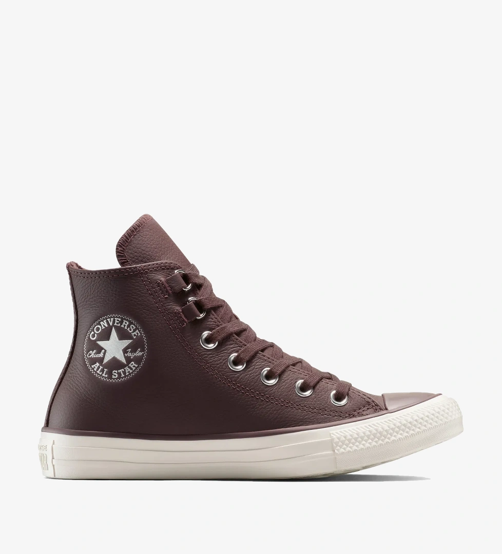 Converse Chuck Taylor All Star Leather Unisex Kahverengi Sneaker - Görsel 1