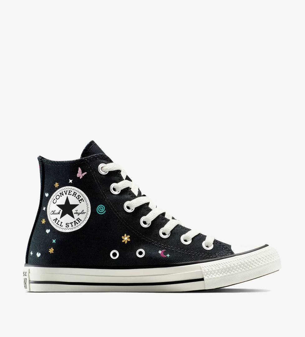 Converse Chuck Taylor All Star Doodles Unisex Siyah Sneaker