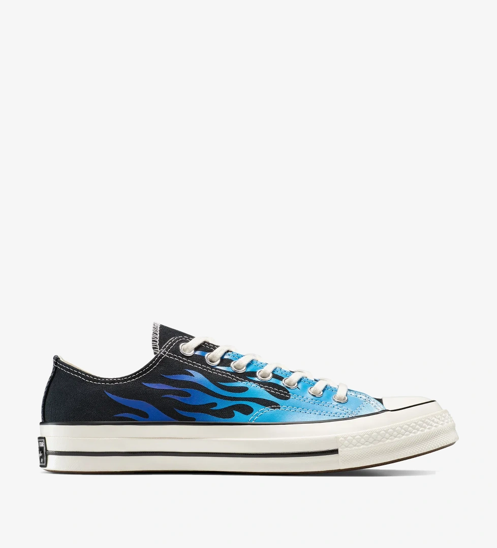Converse Chuck 70 Fire Unisex Siyah Sneaker - Görsel 1