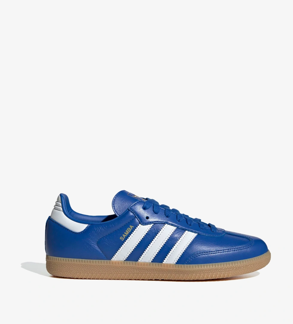 adidas Samba Og Erkek Mavi Spor Ayakkabı - Görsel 1