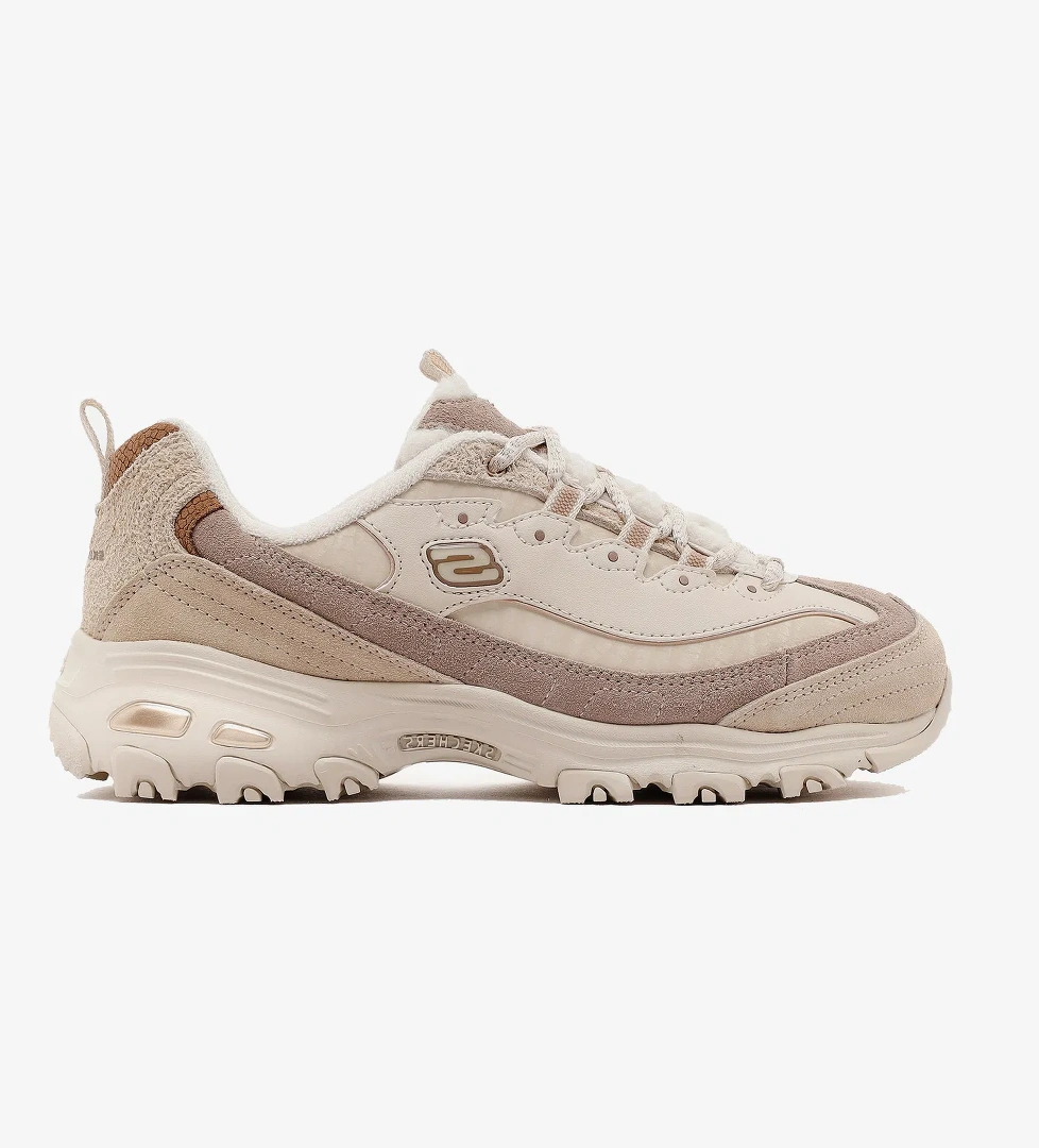 Skechers D'Lites - Cold Days Kadın Bej Sneaker - Görsel 1