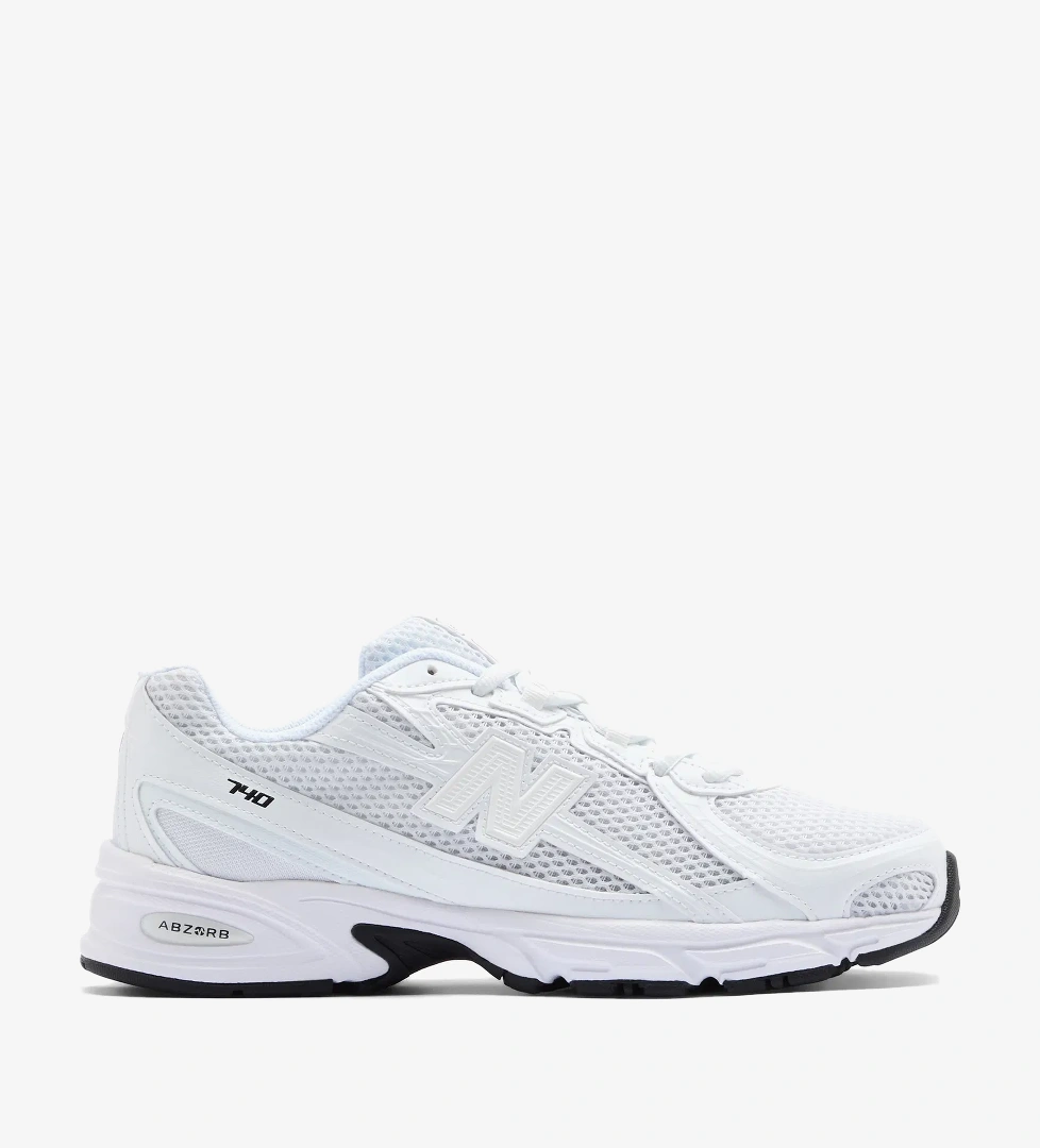 New Balance 740 Lifestyle Unisex Beyaz Spor Ayakkabı - Görsel 1