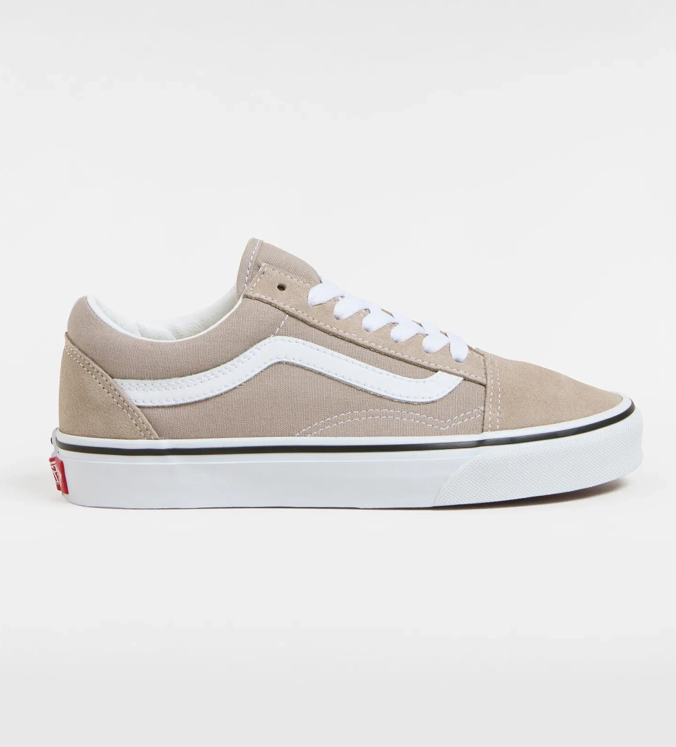 Vans Old Skool Unisex Bej Sneaker - Görsel 1