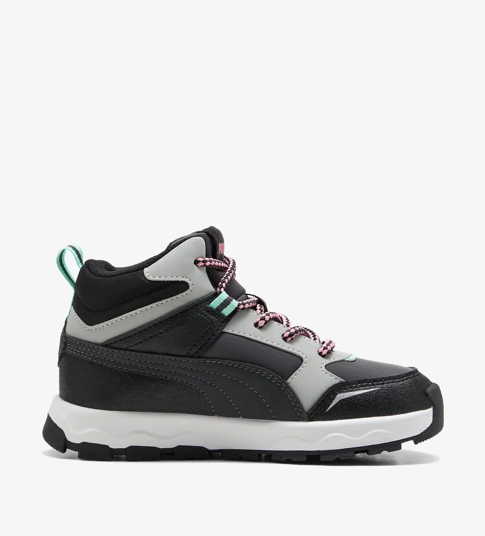 Puma Puma Evolve Trail Çocuk Gri Spor Ayakkabı model görseli