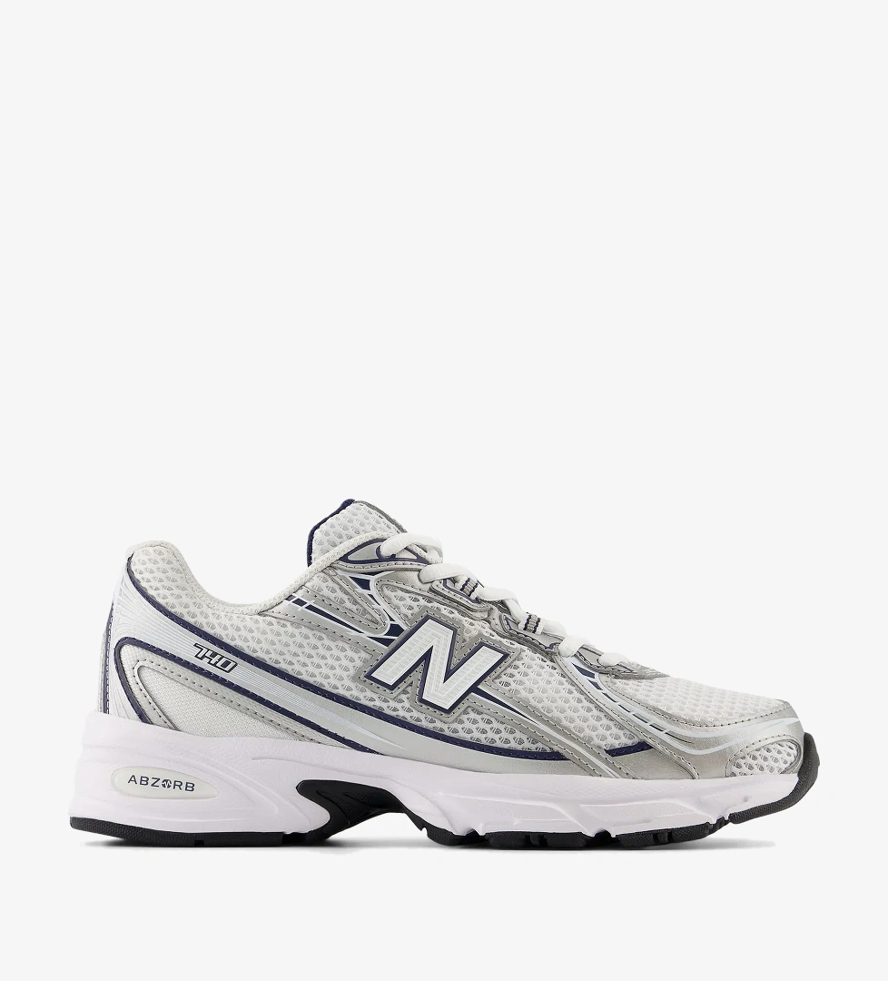 New Balance 740 Unisex Gri Spor Ayakkabı - Görsel 1