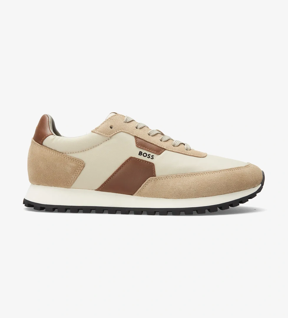 Boss Parkour Erkek Kahverengi Sneaker - Görsel 1