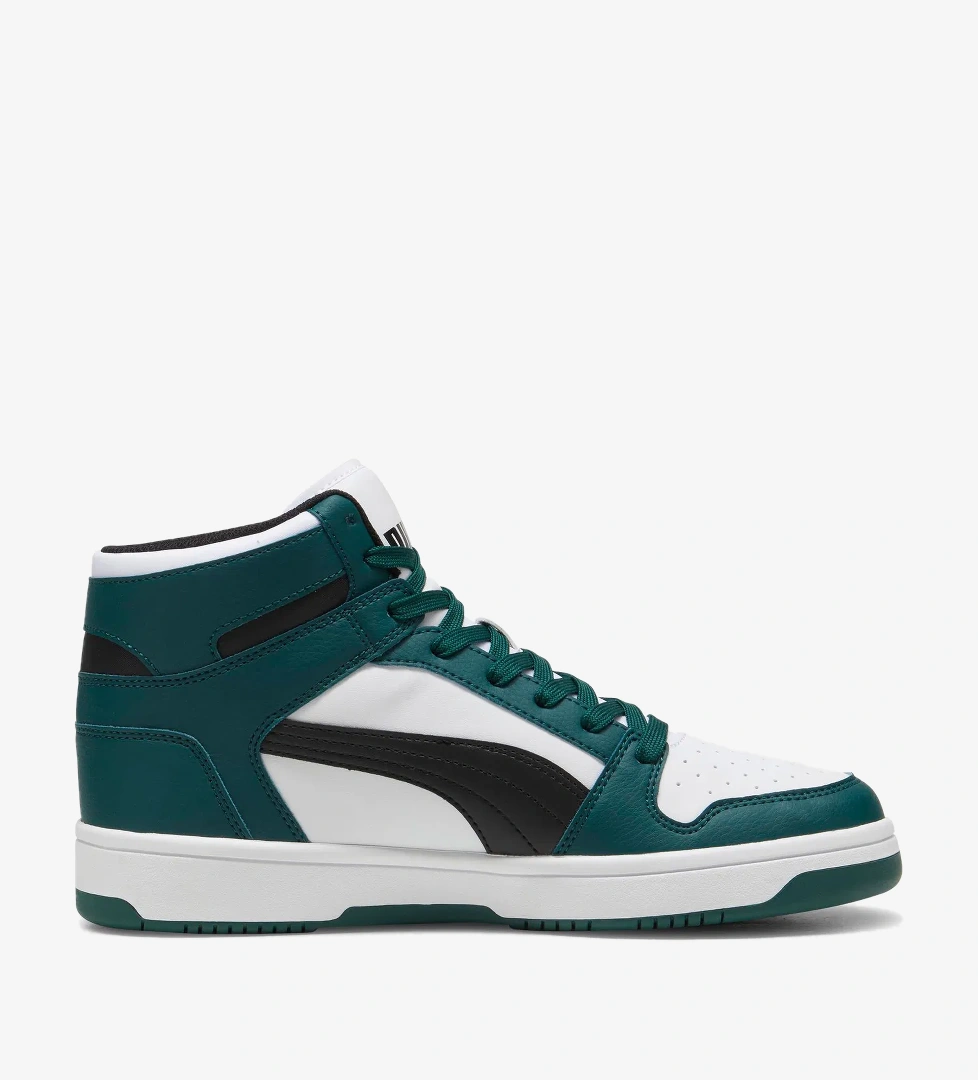 Puma Puma Rebound LayUp SL Unisex Yeşil Spor Ayakkabı model görseli