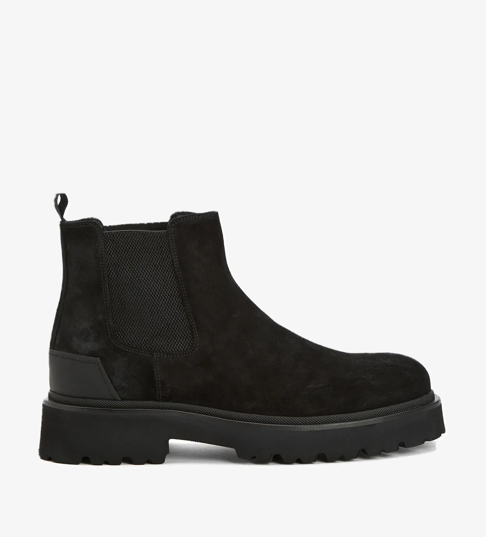Divarese Erkek Siyah Süet Bot - Görsel 1