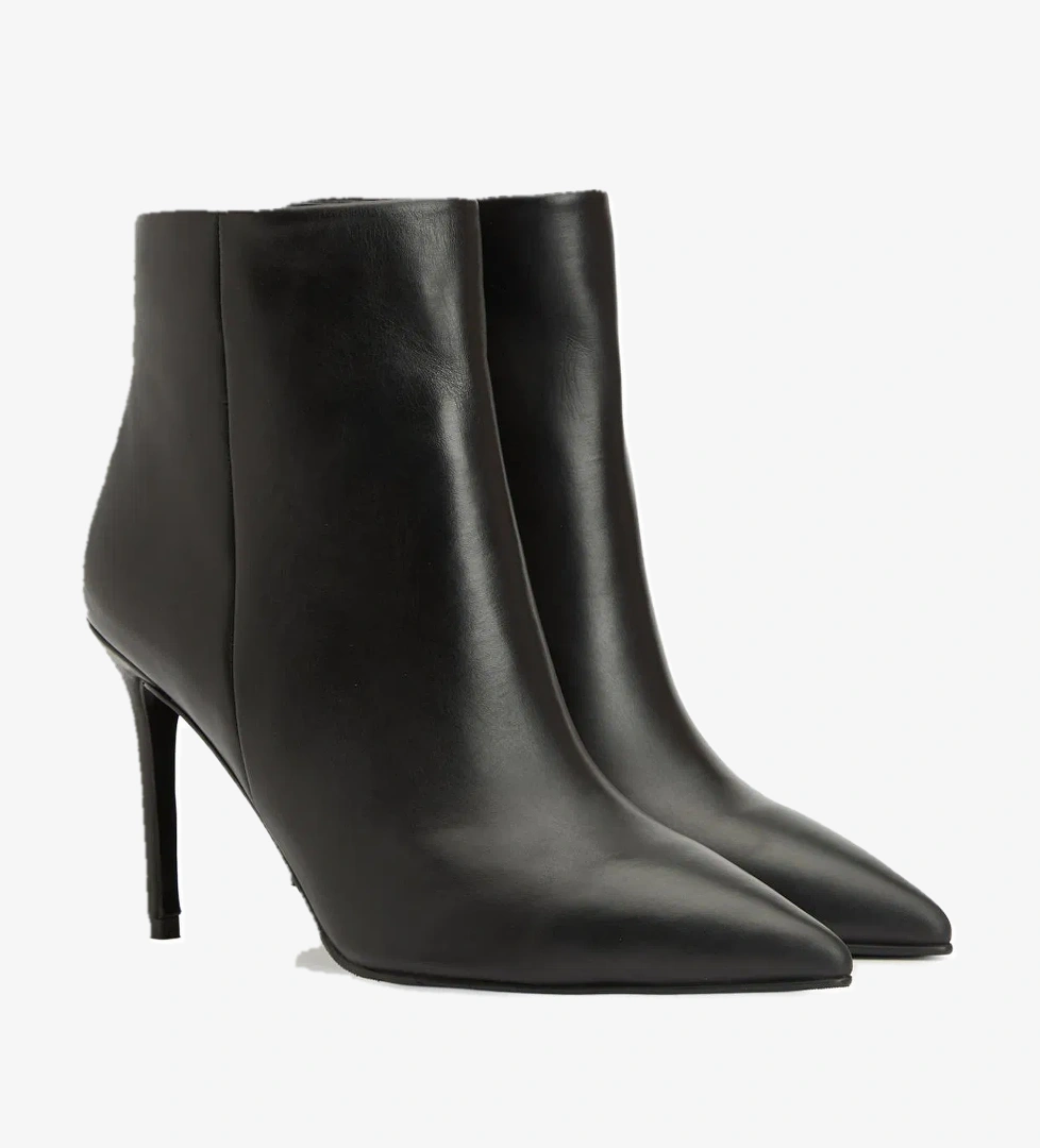 Divarese Divarese Kadın Siyah Deri Bot FashFed'de! Siyah - 1. görsel