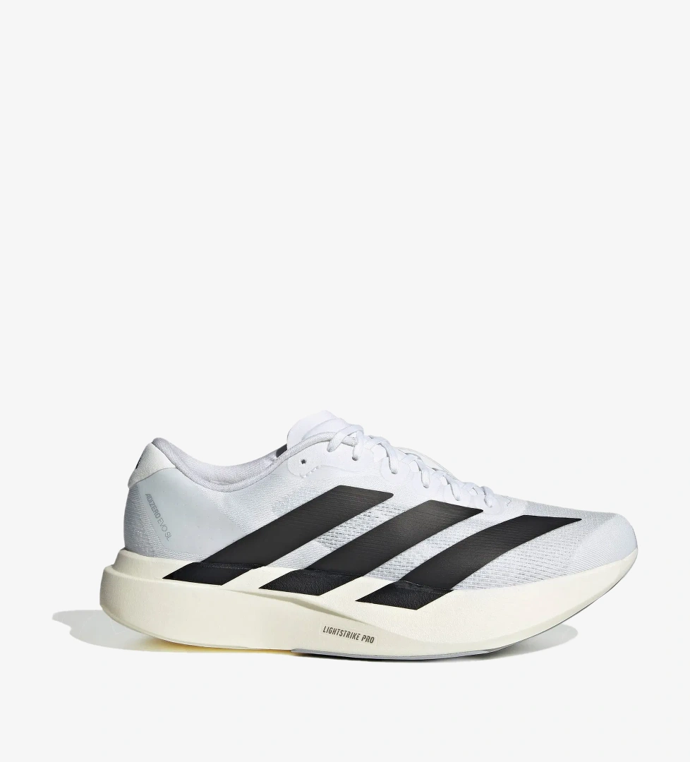 adidas Adizero Evo Sl Erkek Beyaz Koşu Ayakkabısı - Görsel 1