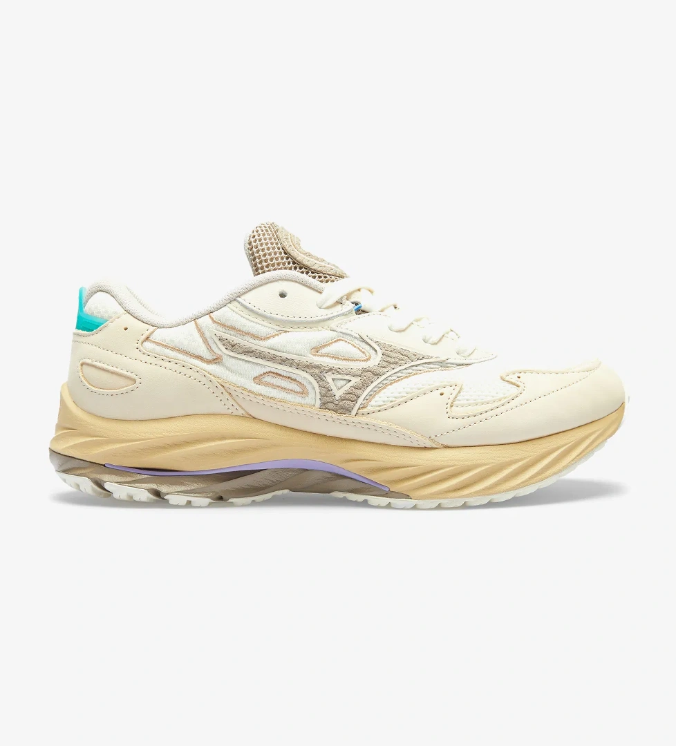 Mizuno Mizuno Wave Rider Erkek Krem Koşu Ayakkabısı model görseli