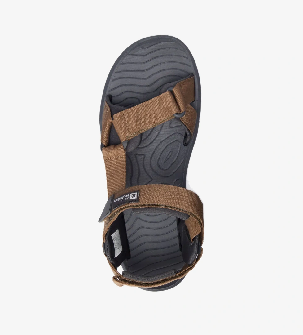 Jack Wofskin Lakewood Ride Erkek Kahverengi Sandalet - Görsel 1