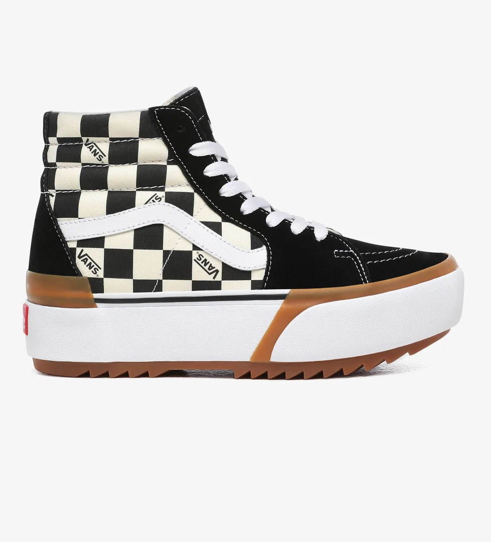 Vans Ua Sk8-Hi Stacked Kadın Siyah Sneaker - Görsel 1