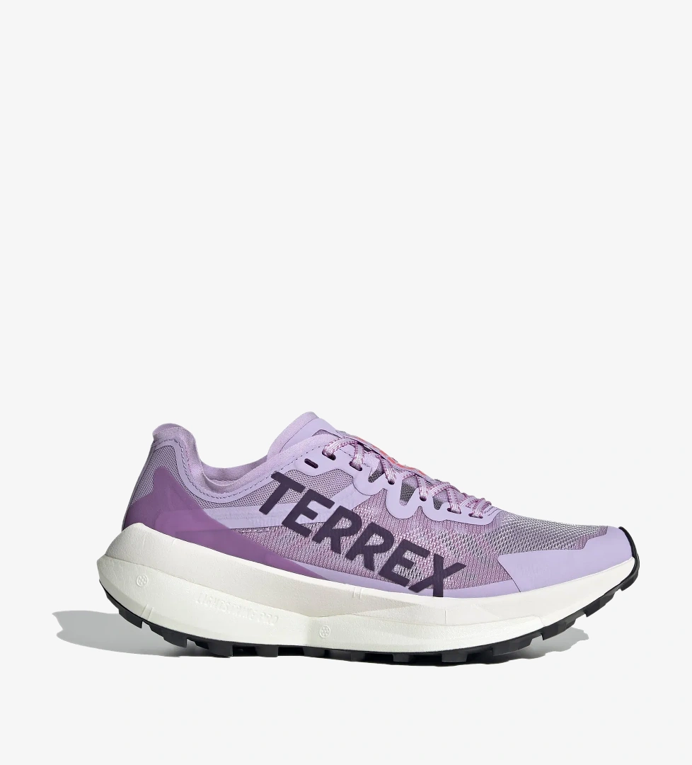 adidas Terrex Agravic Speed Kadın Mor Koşu Ayakkabısı - Görsel 1