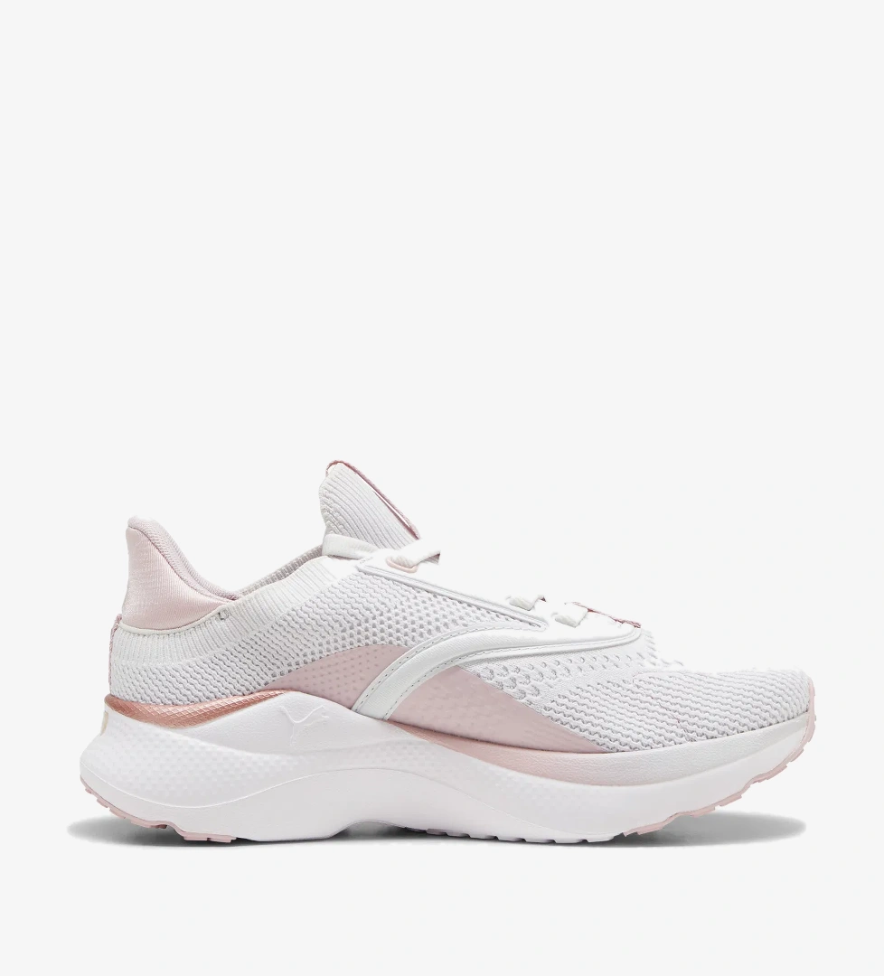 Puma Puma Softride Mayve Kadın Pembe/Beyaz Koşu Ayakkabısı model görseli