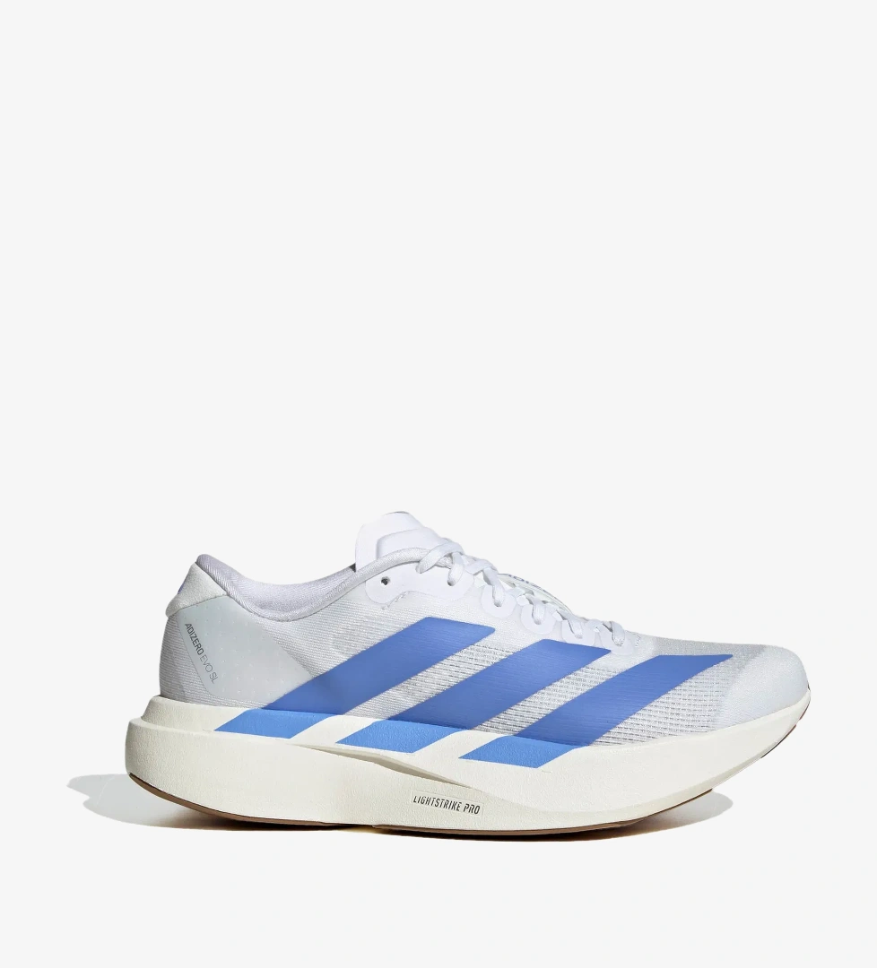 adidas Adizero Evo SL Kadın Beyaz Koşu Ayakkabısı - Görsel 1