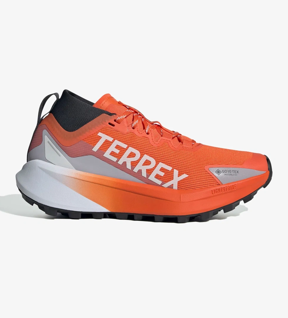 adidas Terrex Agravic Gore-Tex Kadın Turuncu Koşu Ayakkabısı - Görsel 1