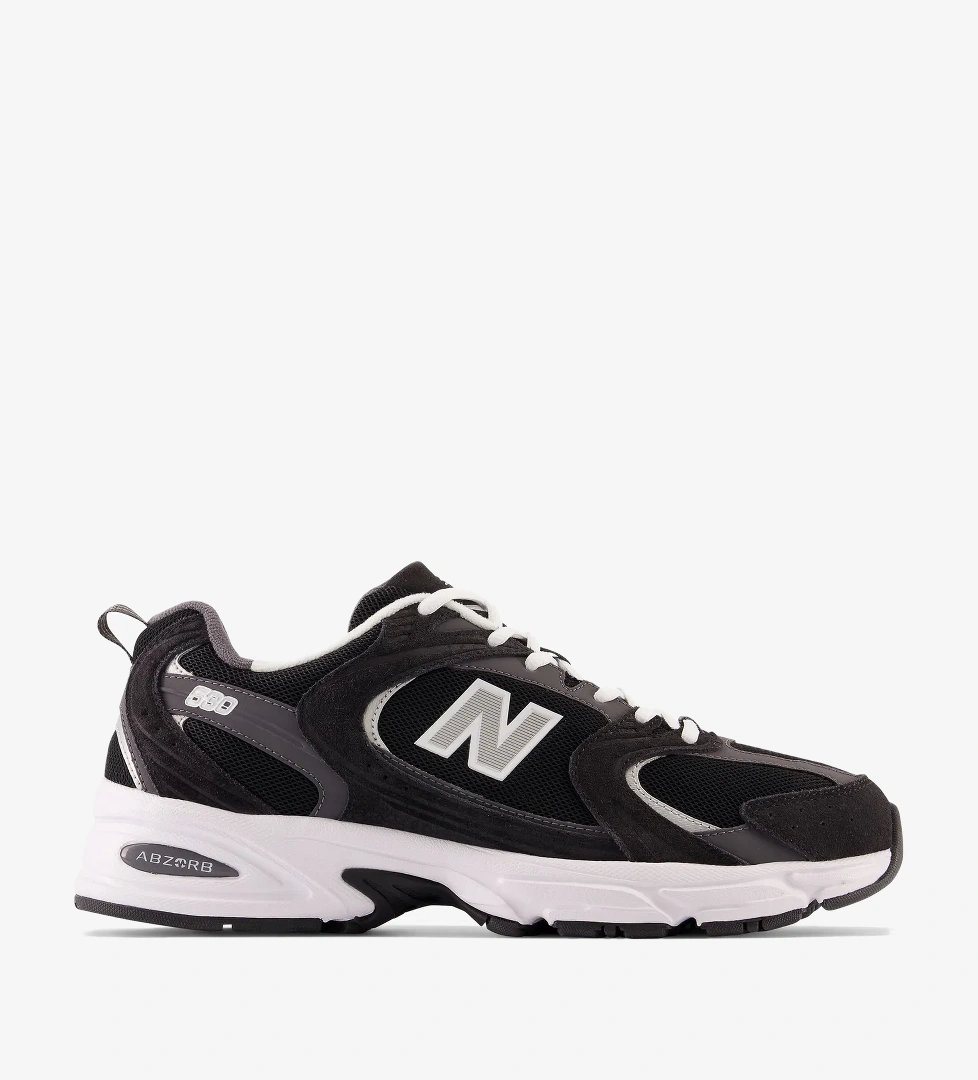 New Balance 530 Unisex Siyah Spor Ayakkabı - Görsel 1