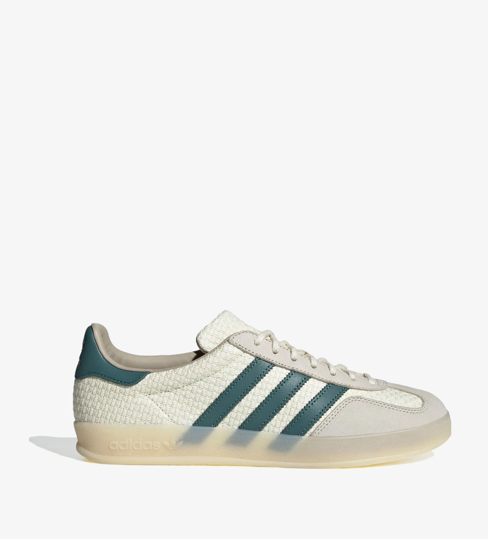 Adidas adidas Gazelle Indoor Erkek Beyaz/Yeşil Spor Ayakkabı model görseli