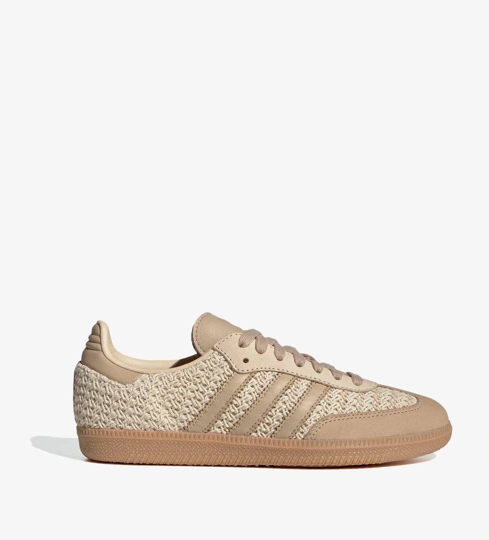 adidas Samba Og Kadın Bej Spor Ayakkabı - Görsel 1