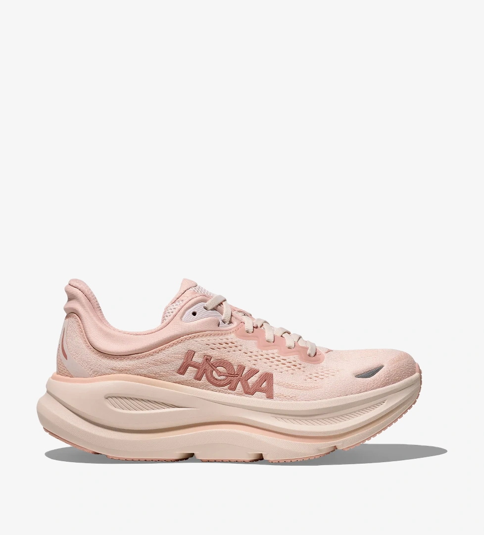 Hoka One Bondi 9 Kadın Pembe Koşu Ayakkabısı