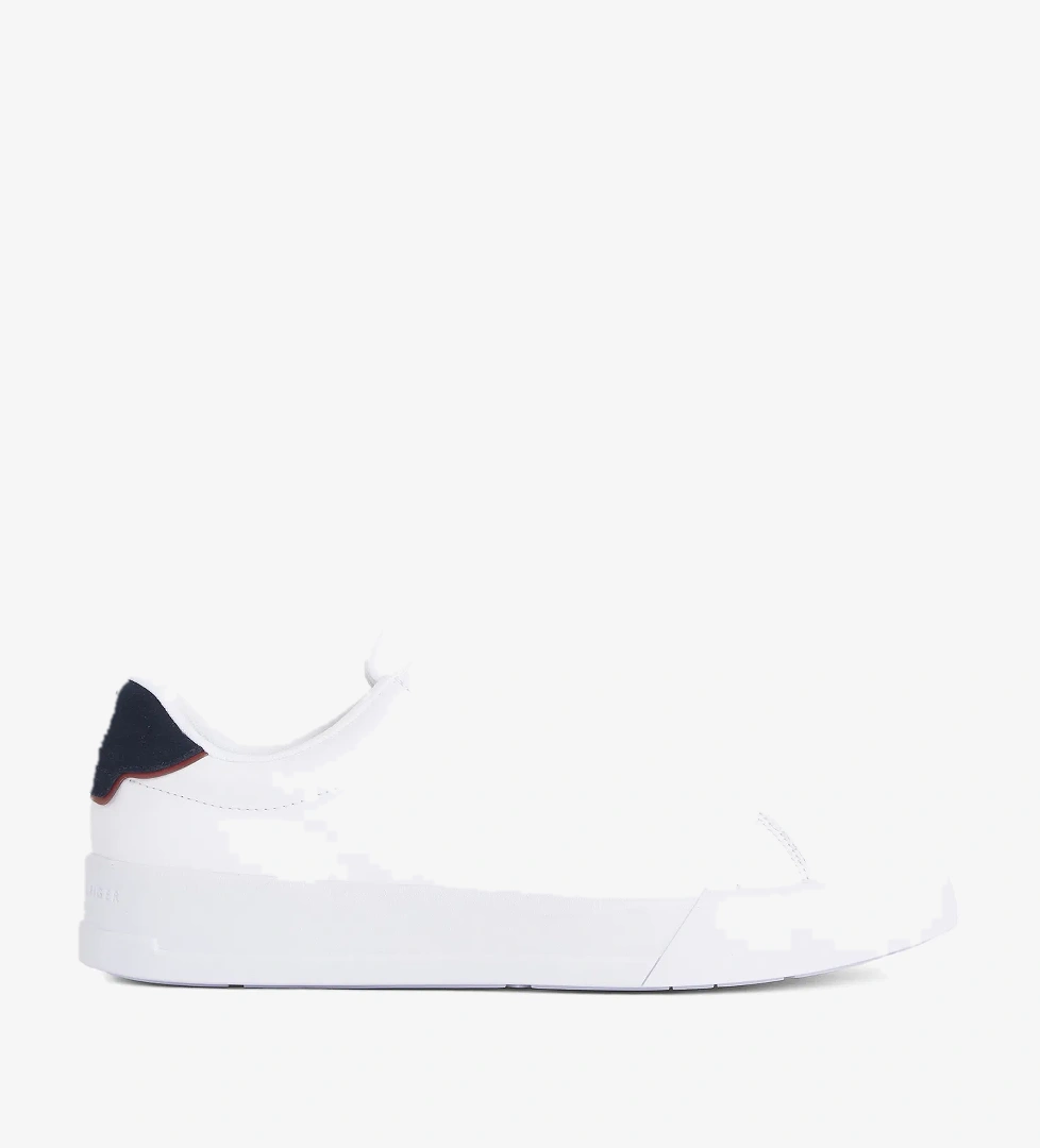 Tommy Hilfiger Court Detail Erkek Beyaz Sneaker