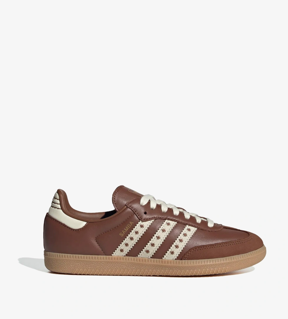 adidas Samba OG Unisex Kahverengi Sneaker - Görsel 1