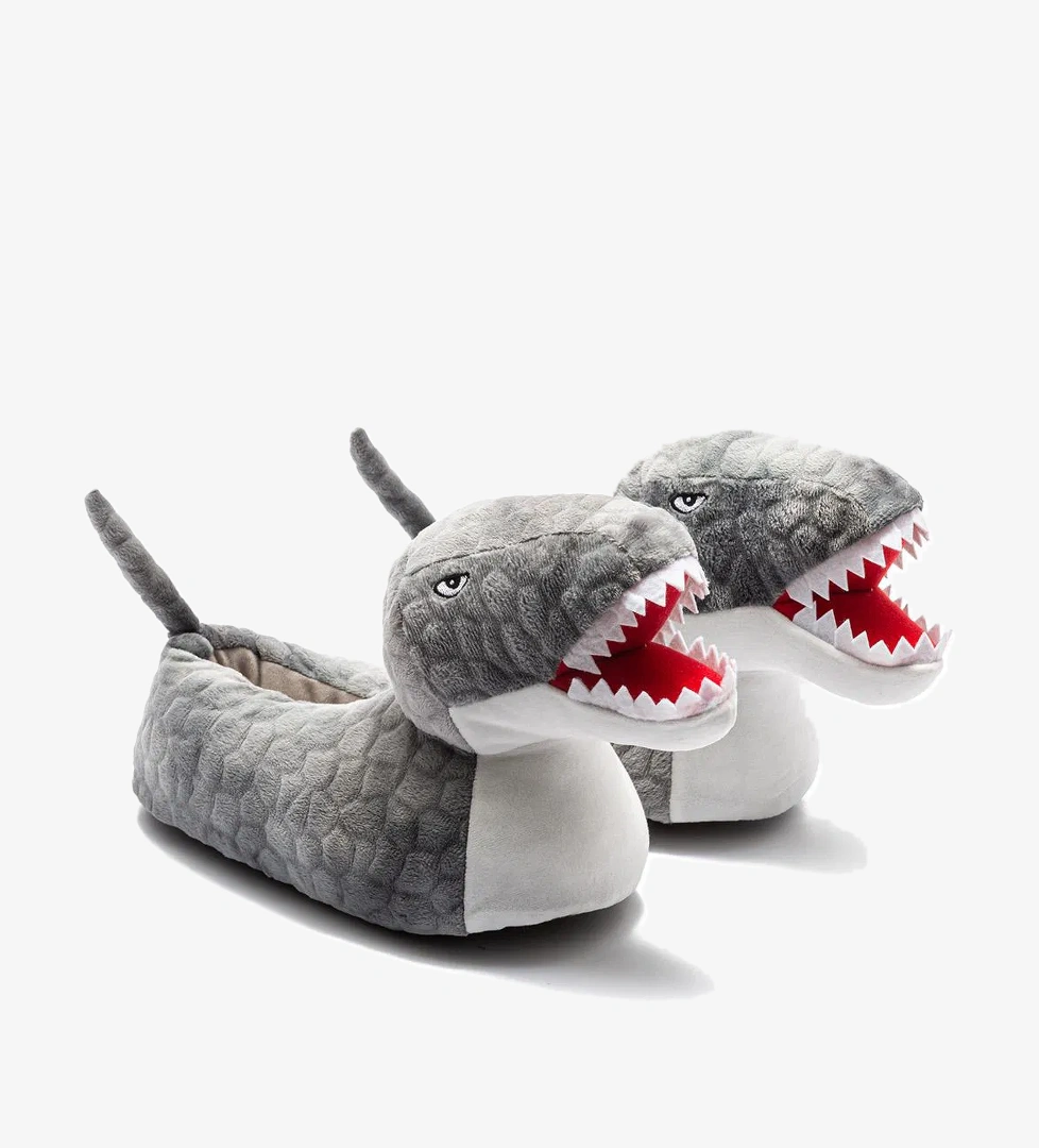 Twigy Tıreks Çocuk Hayvanlı Panduf Gri 31/38 model görseli