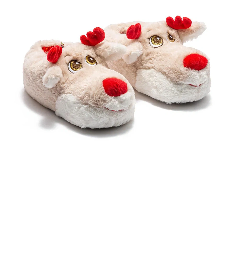 Twigy Betty Çocuk Hayvanlı Panduf Bej 30/35 model görseli