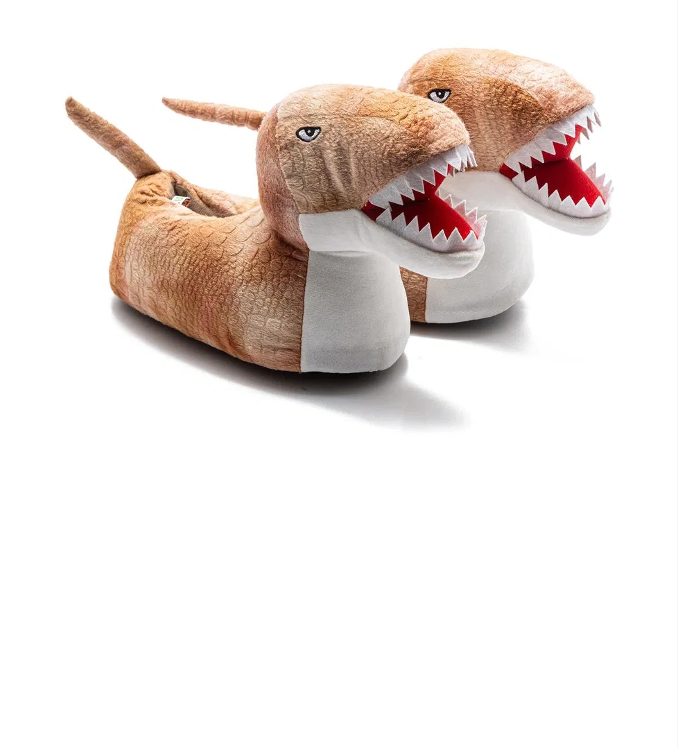 Twigy Tıreks Çocuk Hayvanlı Panduf Bej 31/38 model görseli