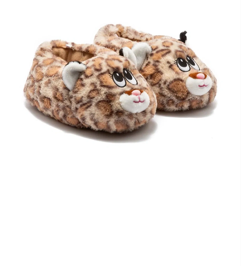 Twigy Tigy Çocuk Hayvanlı Panduf Kahverengi 30/35 model görseli