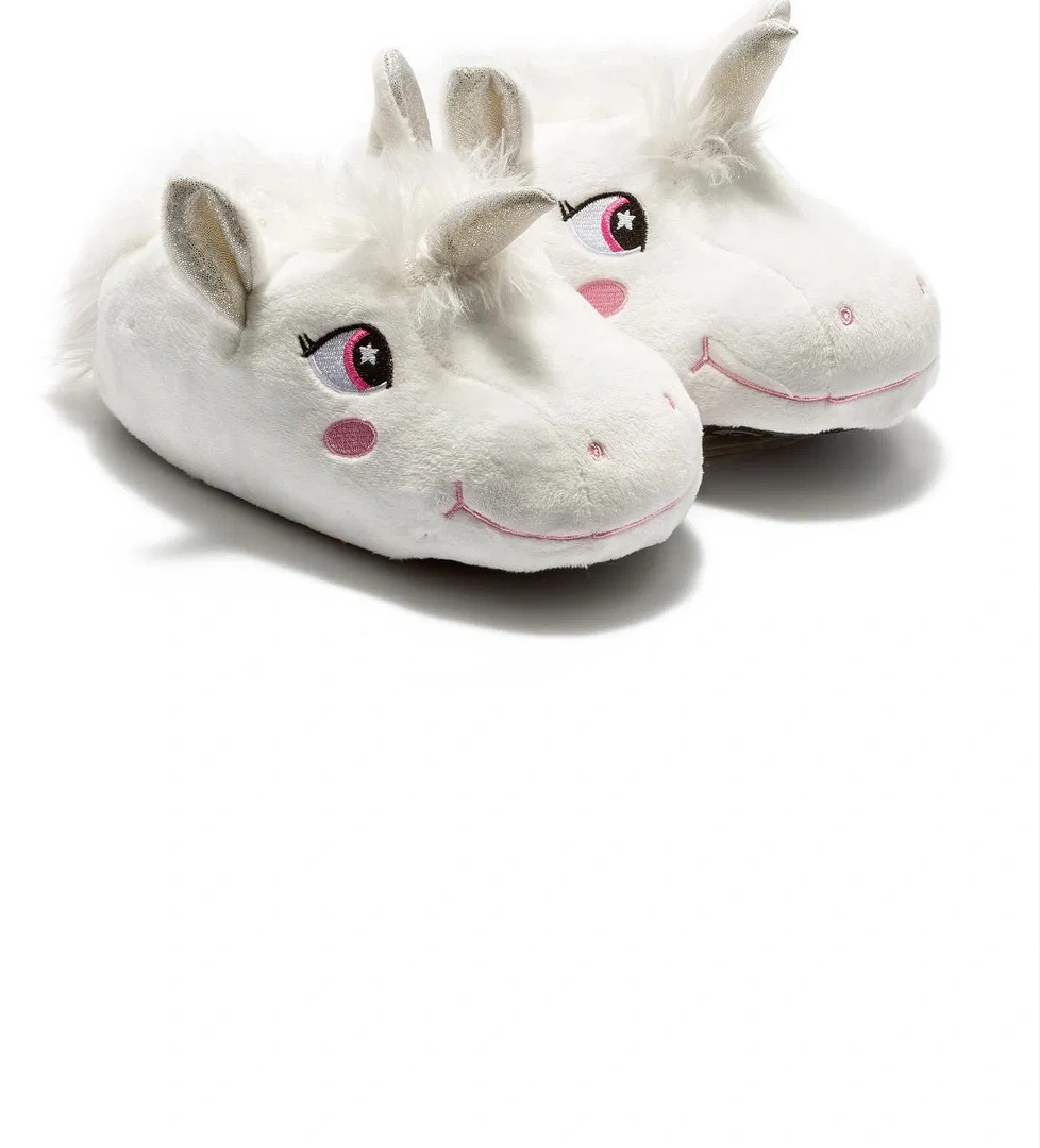 Twigy Pinky Çocuk Hayvanlı Panduf Beyaz 30/35 model görseli