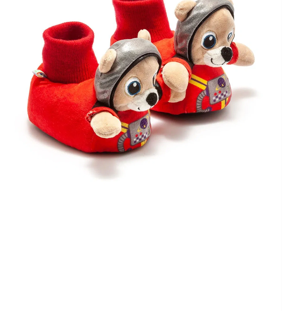 Twigy Apollo Çocuk Hayvanlı Panduf Kırmızı 24/31 model görseli