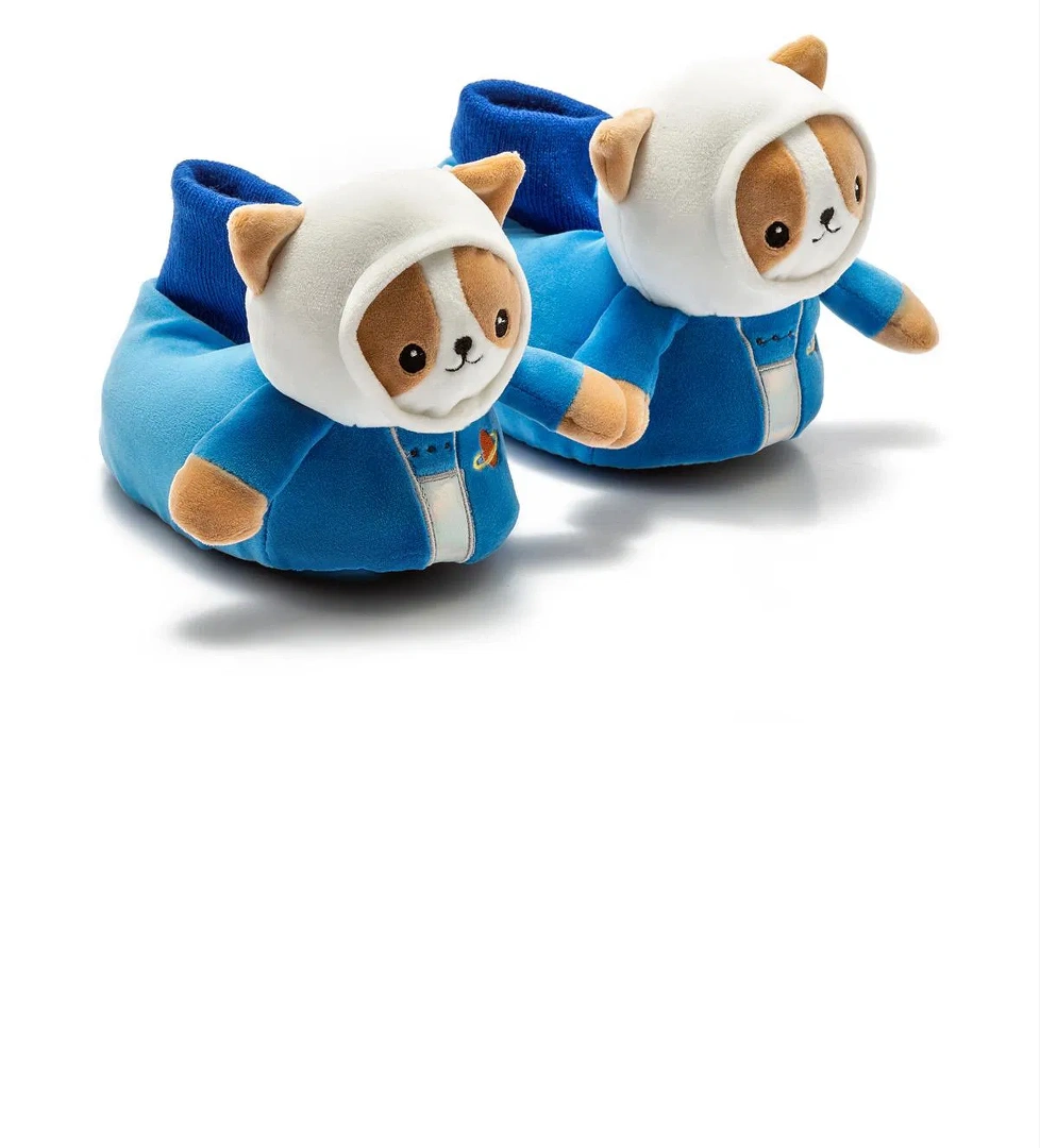 Twigy Api Çocuk Hayvanlı Panduf Lacivert 24/31 model görseli