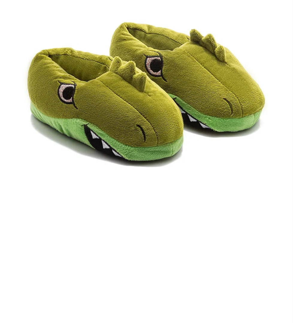 Twigy Dinos-1 Çocuk Hayvanlı Panduf Yeşil 30/38 model görseli