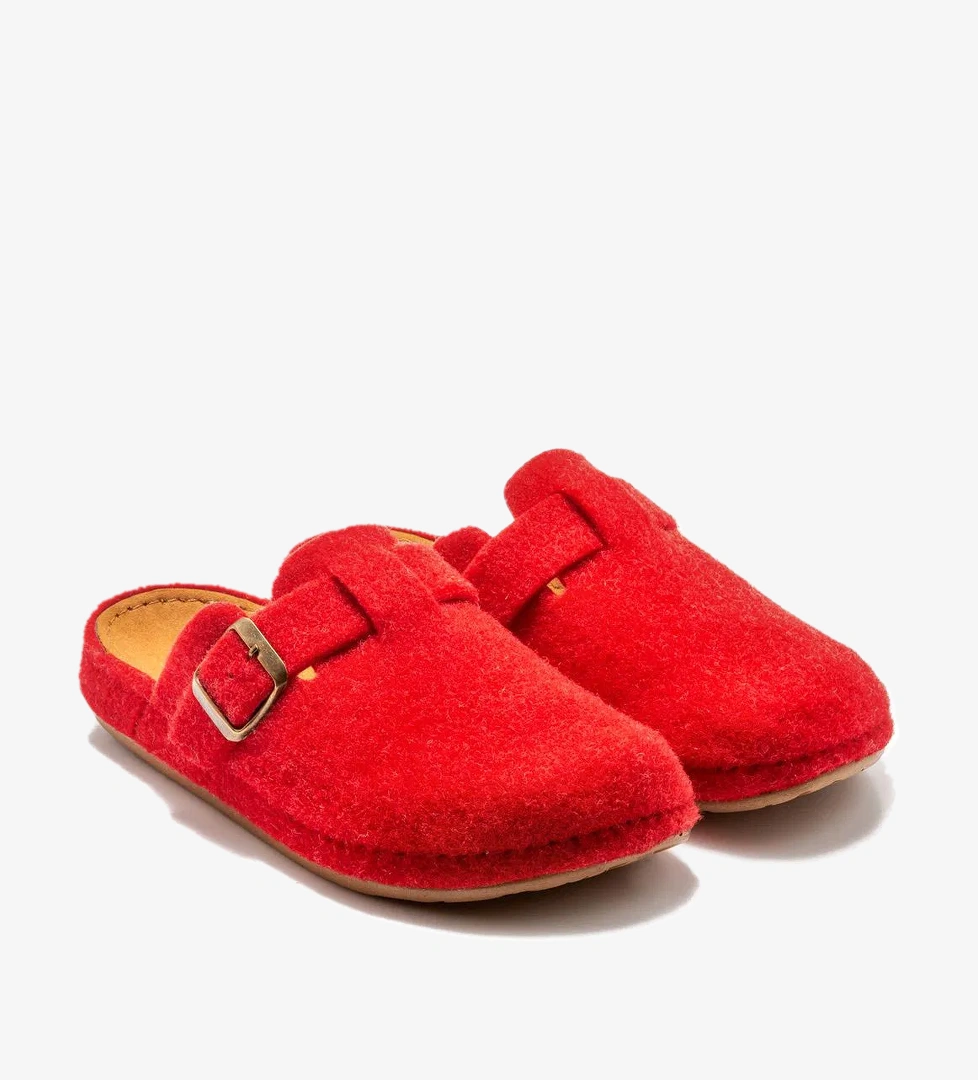 Twigy Tuana Çocuk Ev Terliği Kırmızı 30/35 model görseli