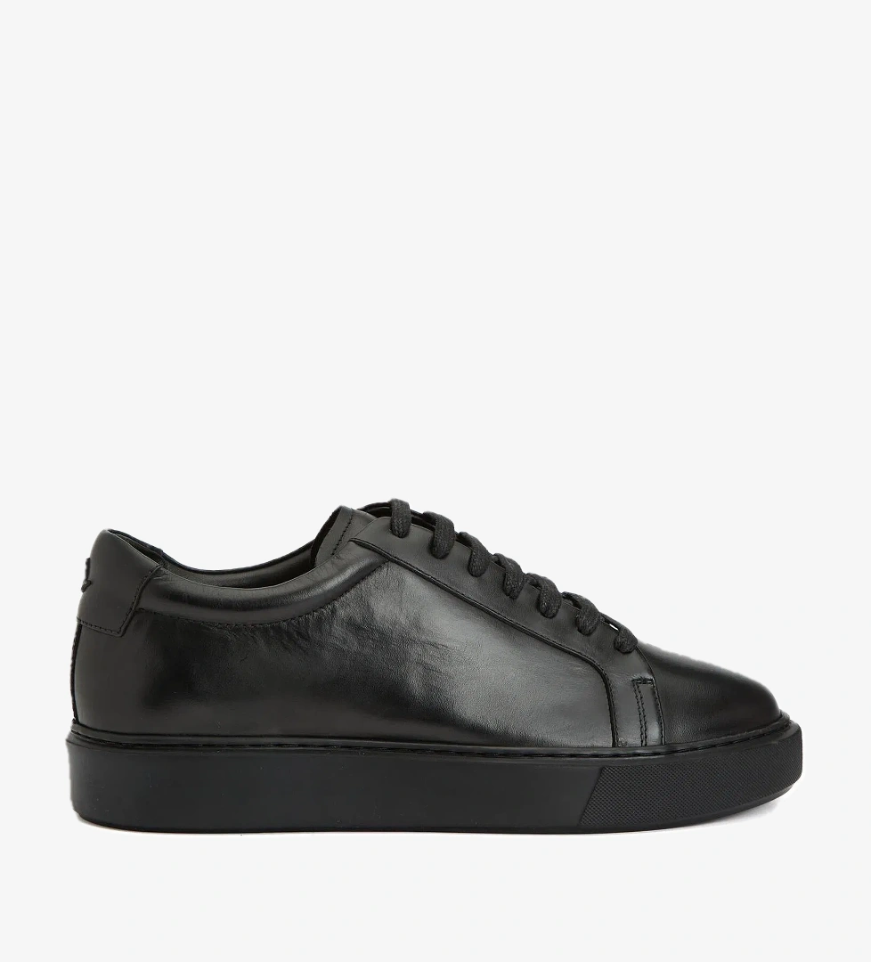Beymen Club Beymen Club Erkek Siyah Deri Sneaker model görseli