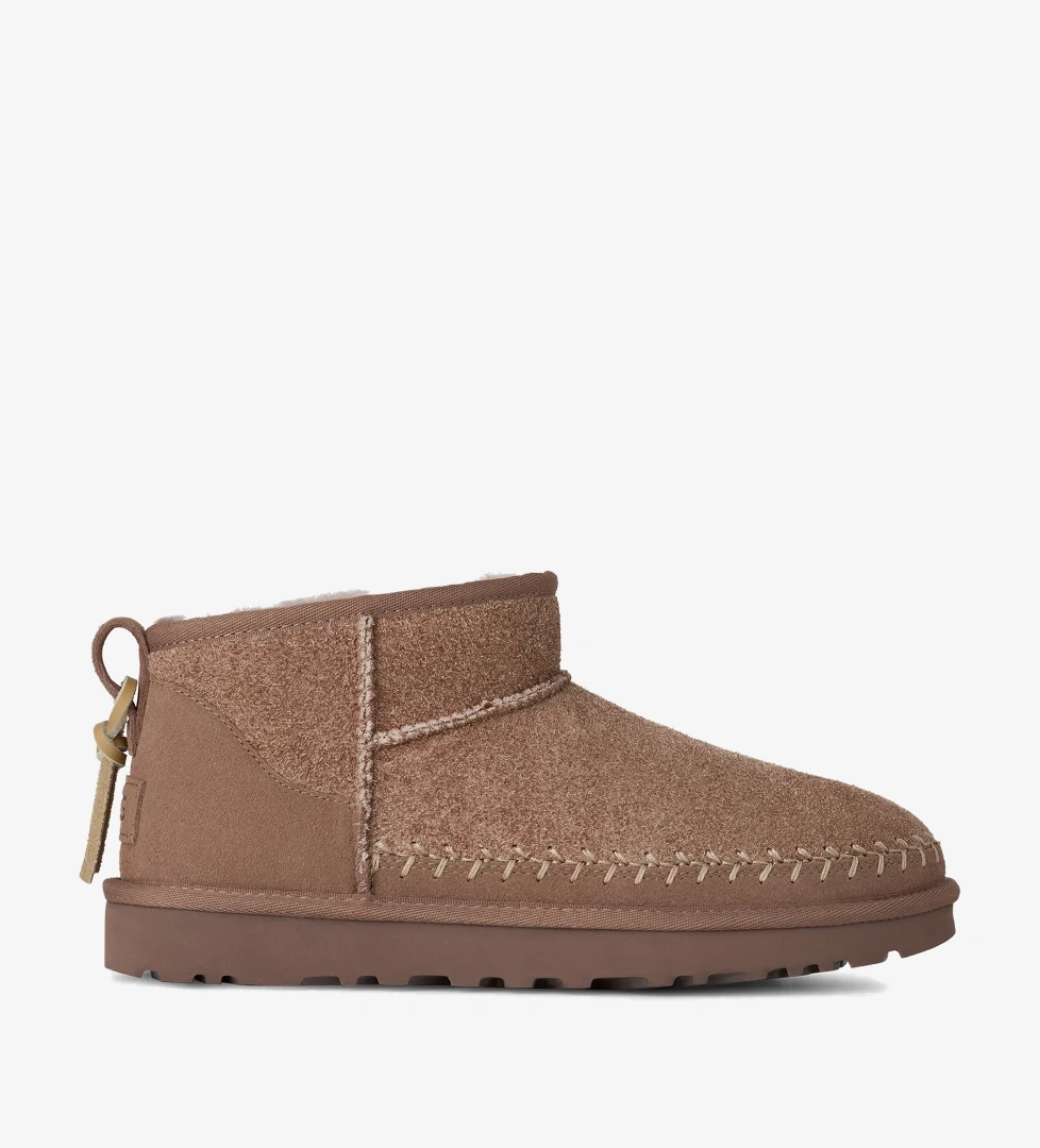 UGG Classic Ultra Mini Biarritz Çocuk Kahverengi Bot