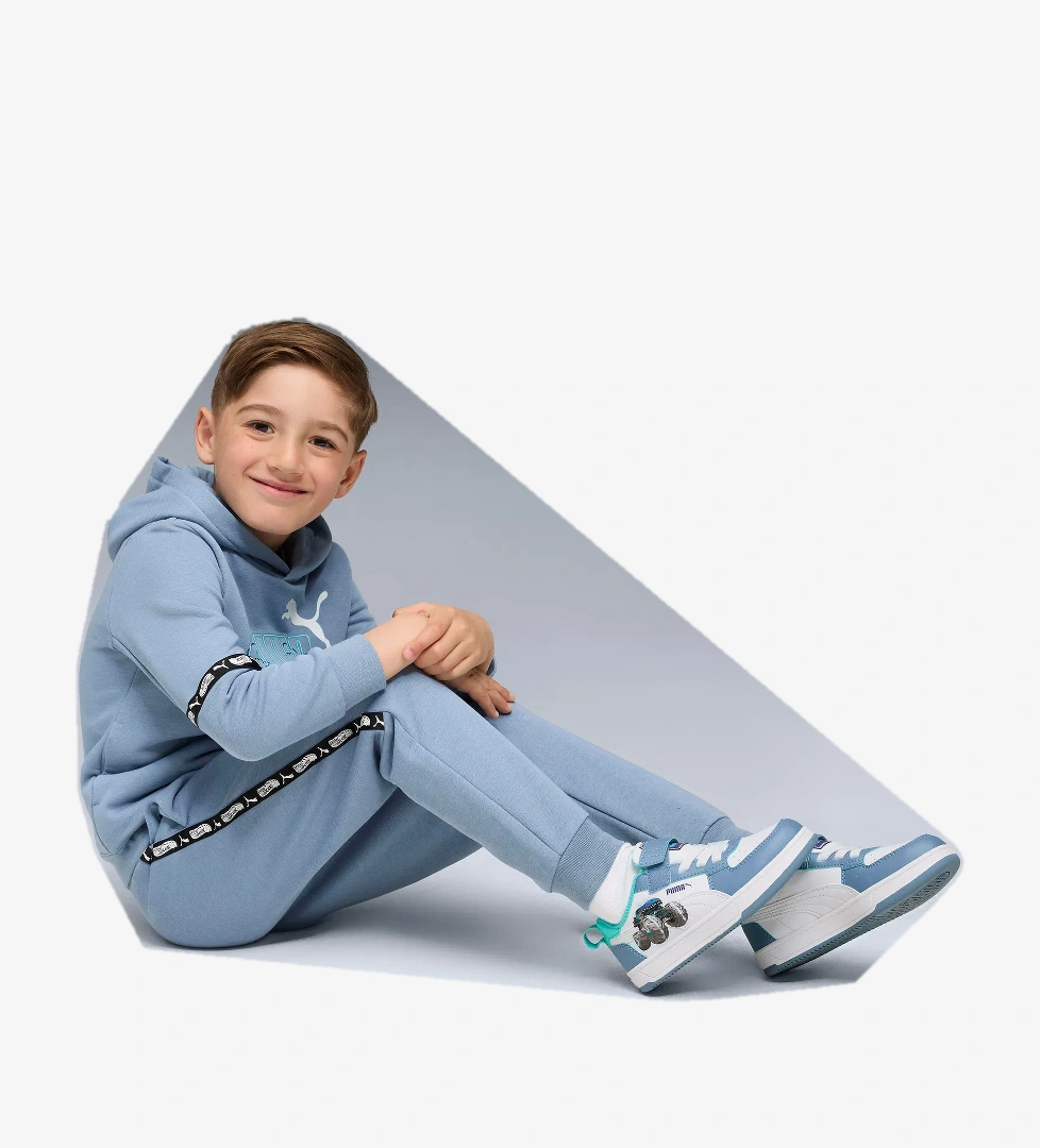 Puma Caven2.0 Lo Hot Wheels Çocuk Mavi Spor Ayakkabı