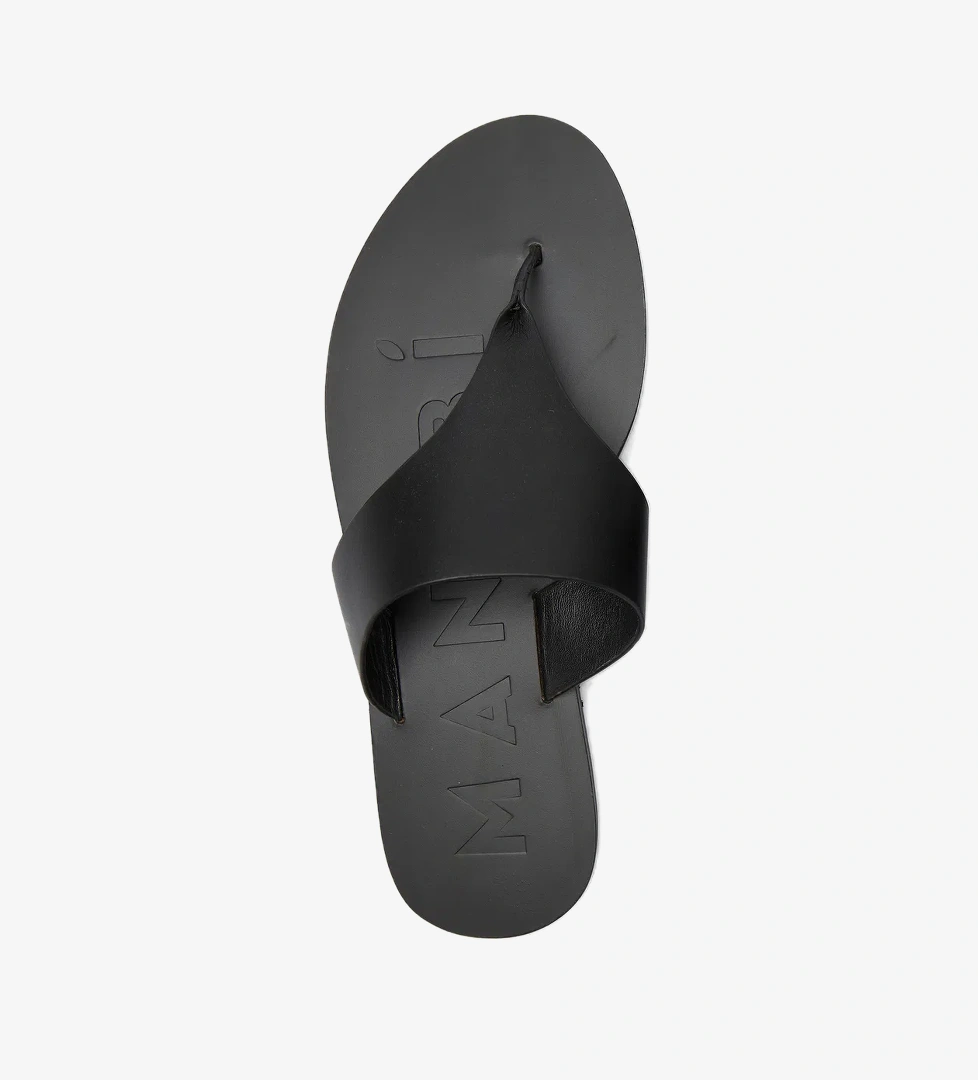 Manebi Kadın Siyah Terlik - Görsel 1