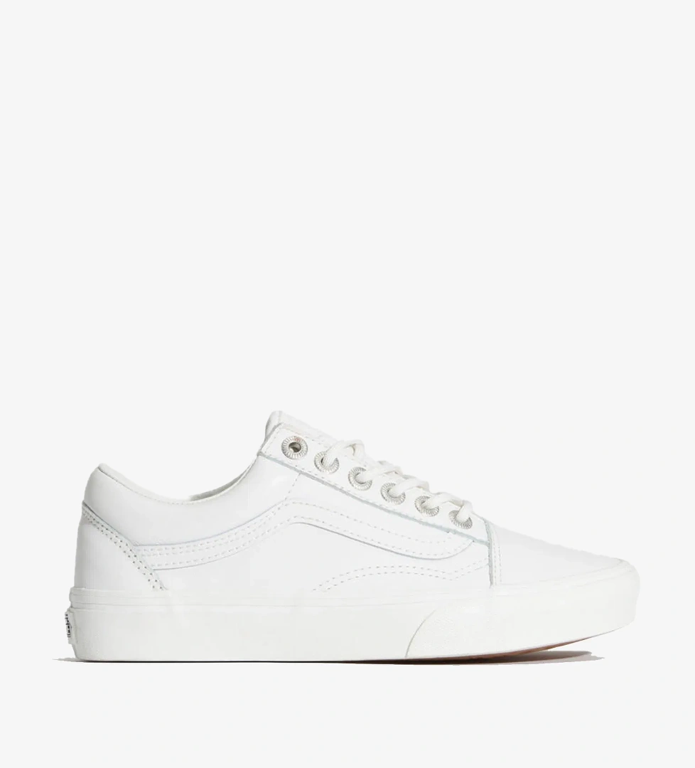 Vans Old Skool Kadın Beyaz Spor Ayakkabı - Görsel 1