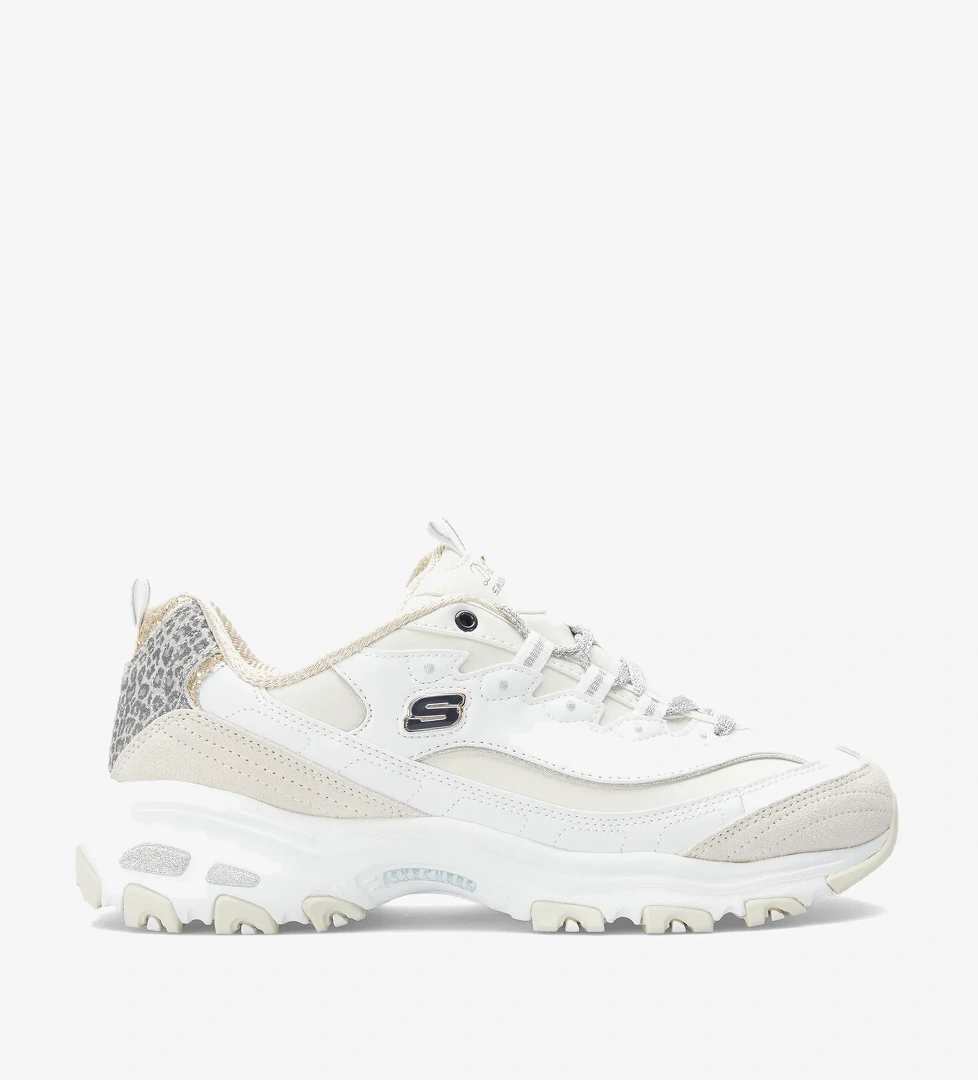 Skechers D'Lites Kadın Beyaz Spor Ayakkabı - Görsel 1