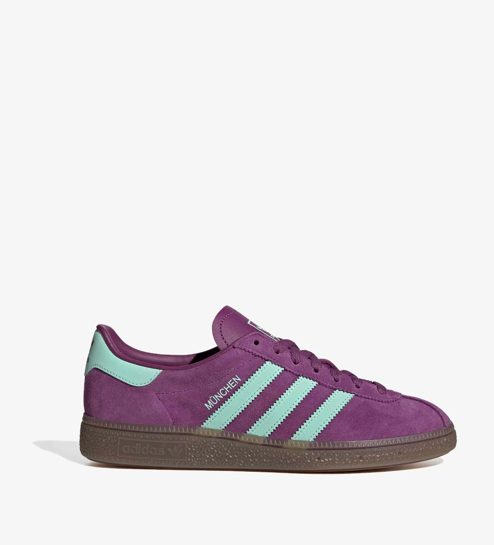 adidas Munchen Kadın Mor Spor Ayakkabı - Görsel 1