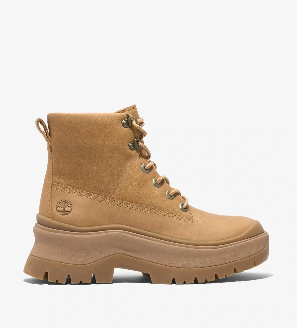 Timberland Roxie Lane Mıd Lace Up Kadın Sarı Bot - Görsel 1