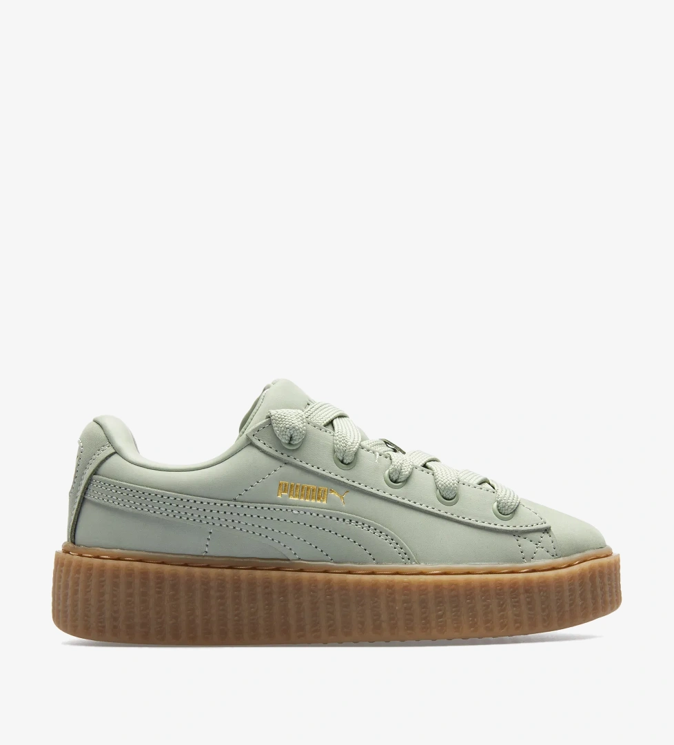 Puma Puma Creeper Phatty Nubuck Çocuk Yeşil Spor Ayakkabı model görseli